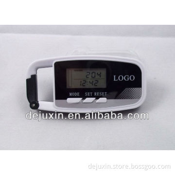 Digital 3 D sport pedometer , multifunctional pedometer